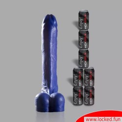 Crackstuffers Henry - Gode XXL en silicone
