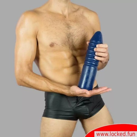 Crackstuffers Missile - gode rainuré pour la dilatation anale