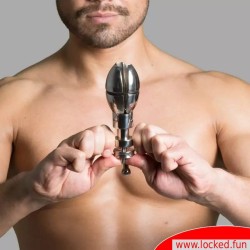 Butt Plug élargissable et fermant à clé