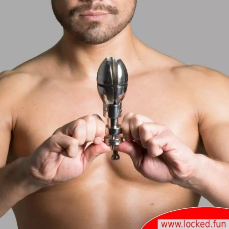 Butt Plug élargissable et fermant à clé