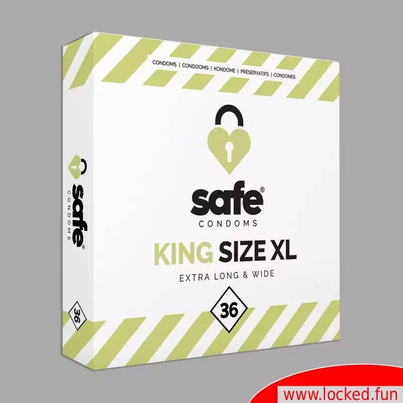 Safe - Préservatifs King Size XL Safe - Préservatifs King Size XL