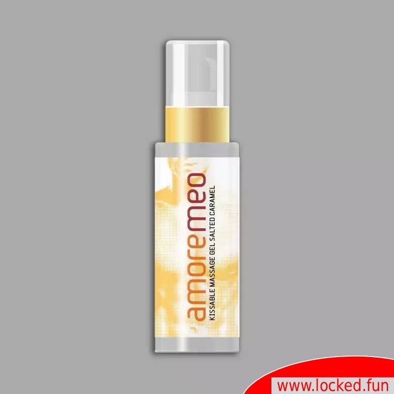 Gel de massage comestible Caramel salé