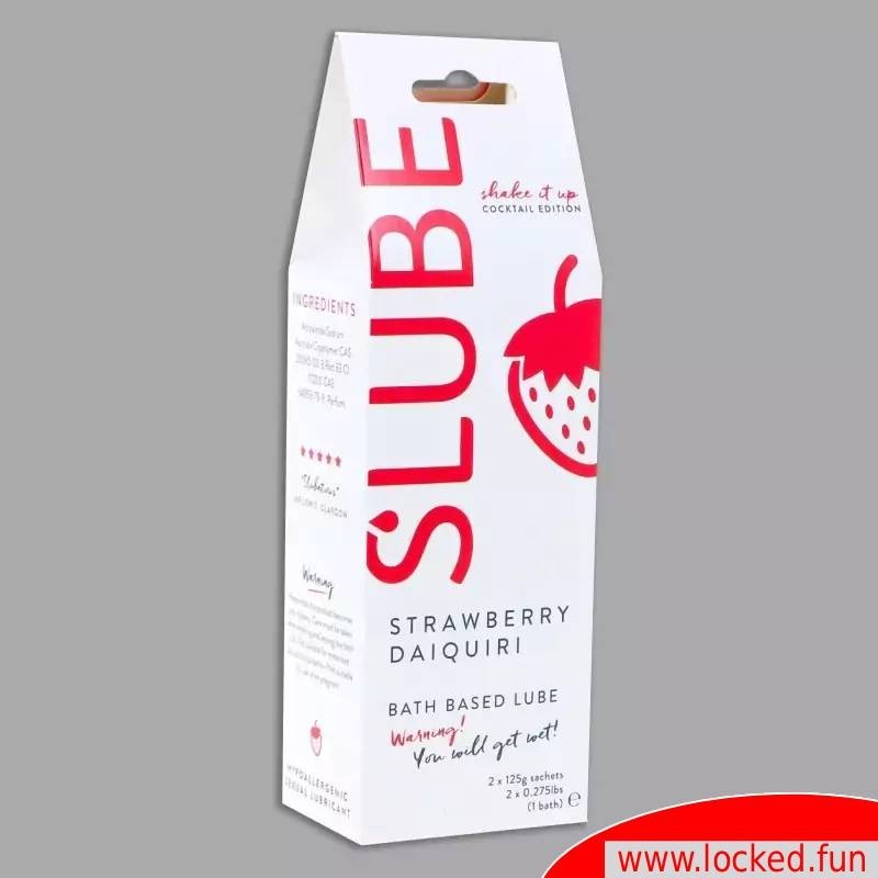 Slube Body Lube - Strawberry Daiquiri Slube Body Lube - Strawberry Daiquiri