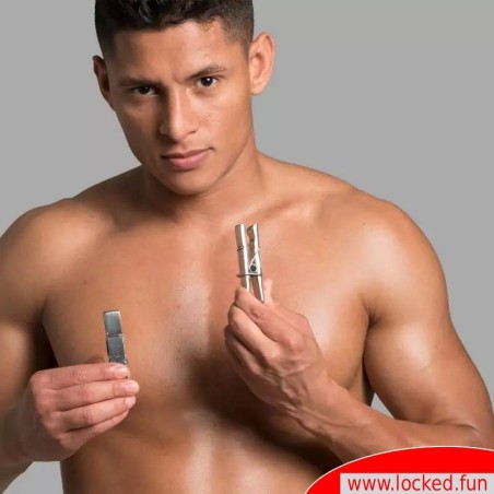 Pinces à tétons lourdes en acier