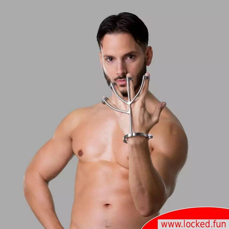 Menottes de doigts en acier