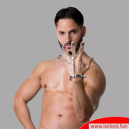 Menottes de doigts en acier