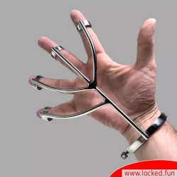 Menottes de doigts en acier