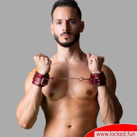 Menottes en cuir - NOBLESSE