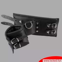 Mono-entrave – Entraves de poignets en cuir