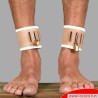 Menottes chevilles de Dr. Sado en cuir - HOSPITAL STYLE