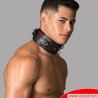 Collier de cuir BDSM Amsterdam noir Collier de cuir BDSM Amsterdam noir