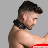 Collier de cuir BDSM Amsterdam noir Collier de cuir BDSM Amsterdam noir