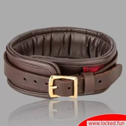 Collier de bondage en cuir De Luxe