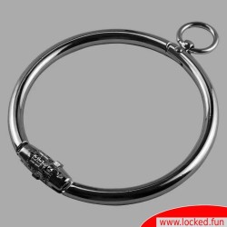 Collier avec cadenas à chiffres