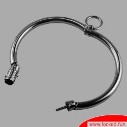 Collier avec cadenas à chiffres