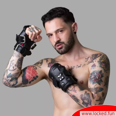 Attaches poignets rembourrées