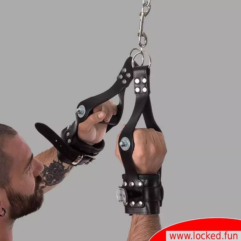 Menottes de suspension en cuir premium Menottes de suspension en cuir premium