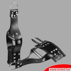 Menottes de suspension en cuir premium