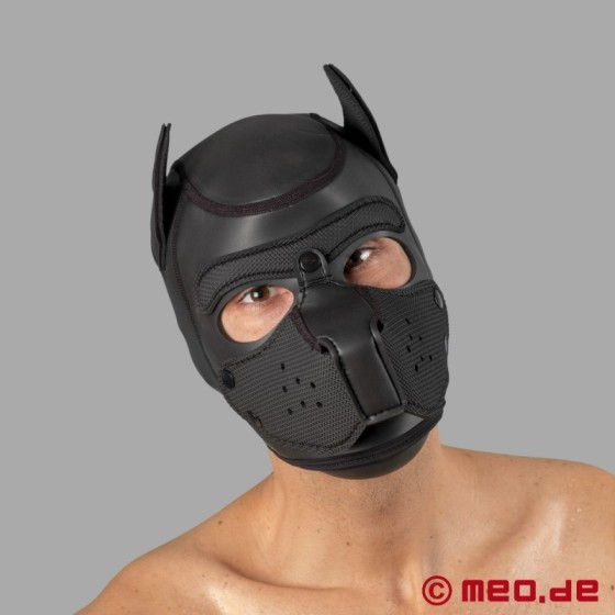 Masque noir Bad Puppy en néoprène