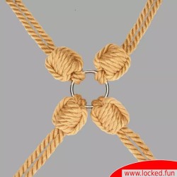 Kit Hogtie de Shibari Bondage en corde