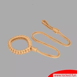 Collier de Shibari Bondage à laisse