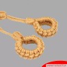 Entraves Shibari cou et poignets en corde