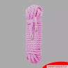 Corde de bondage rose en coton
