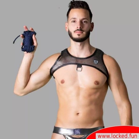 Corde de bondage Deluxe en bleu