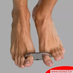 Menottes de pouce en acier inox