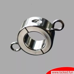 Ballstretcher BDSM en acier inoxydable