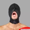 Masque en cuir avec bouche ouverte - Cock Sucker