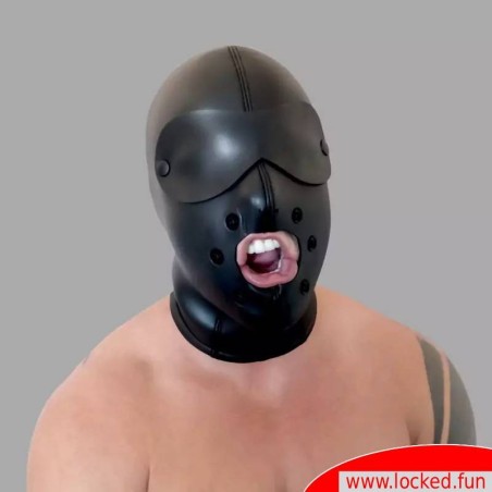 Cagoule en néoprène avec masque pour les yeux