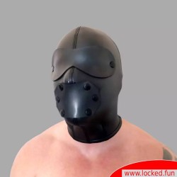 Cagoule en néoprène avec masque pour les yeux