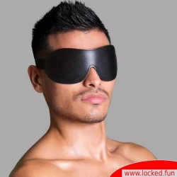 Masque pour les yeux BDSM avec bandeau flexible