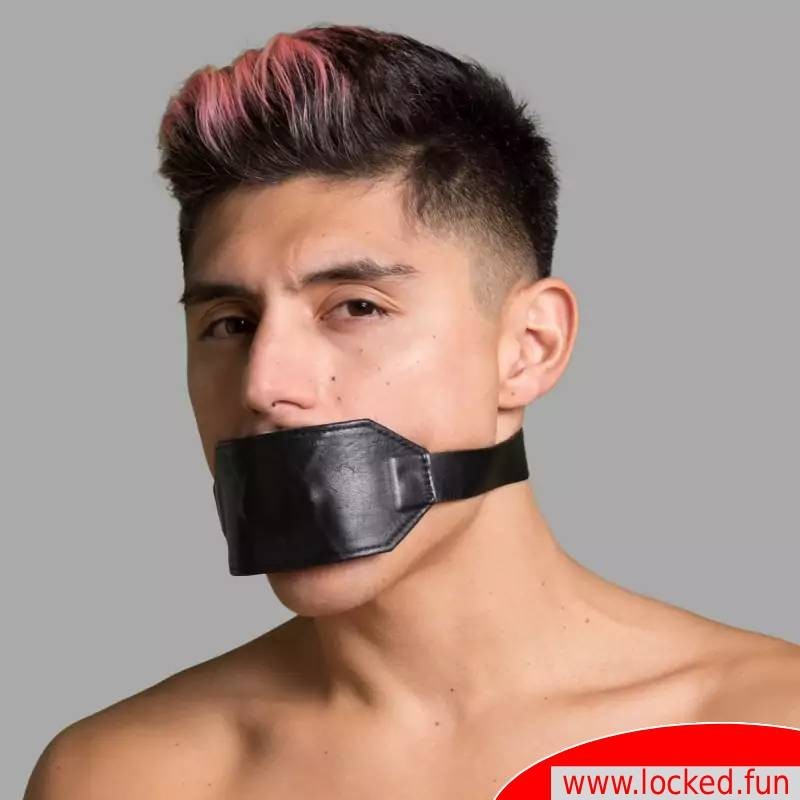 Bâillon bouche fourrée