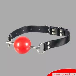 Bâillon à balle rouge - BLACK BERLIN