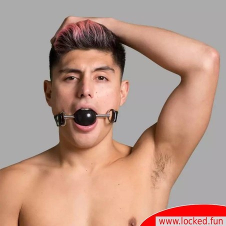 Bâillon à balle noire - BLACK BERLIN