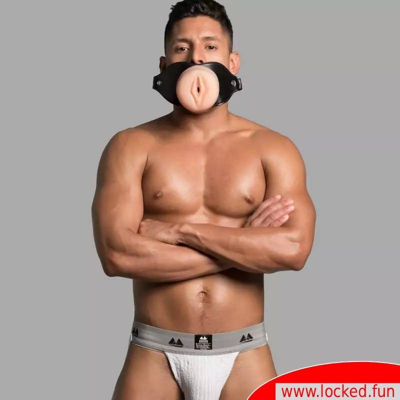 Baîllon Pussy Face - Masque vagin