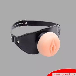 Baîllon Pussy Face - Masque vagin