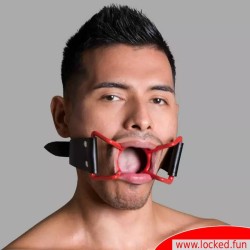 Bâillon gueule largement ouverte - limited RED edition