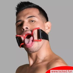 Bâillon gueule largement ouverte - limited RED edition