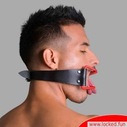 Bâillon gueule largement ouverte - limited RED edition