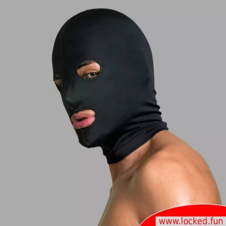 Masque en spandex avec bouche et yeux