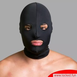 Masque en spandex avec bouche et yeux