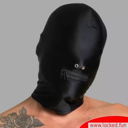 Masque en spandex avec orifices naseaux et pour la bouche