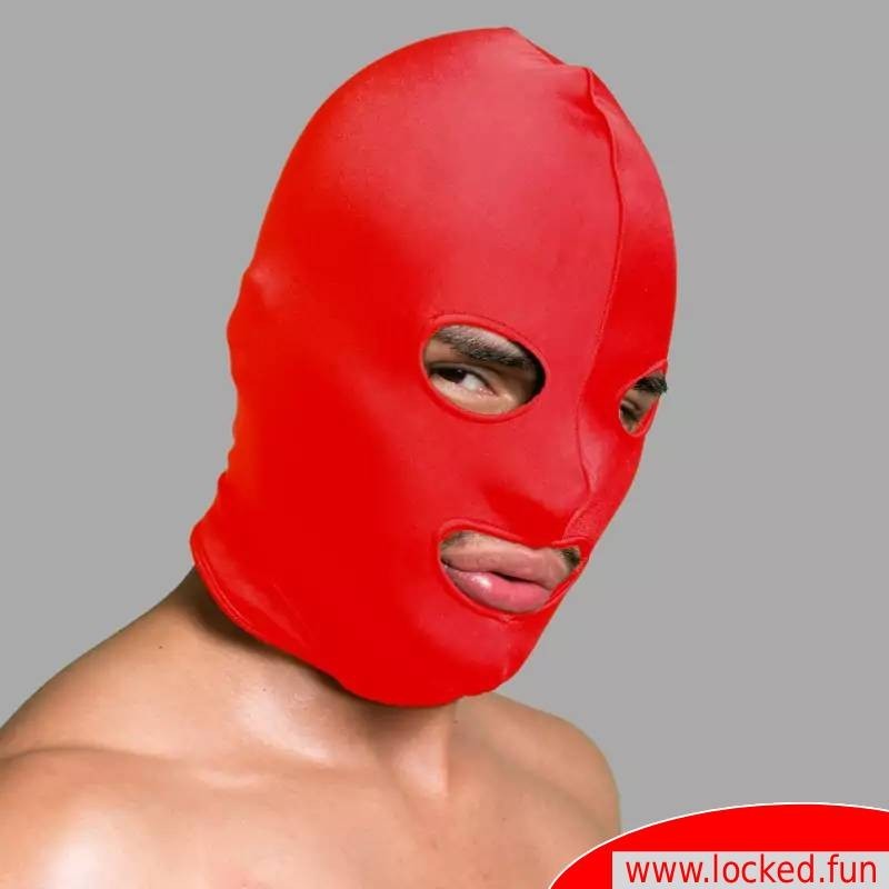 Cagoule en spandex – Orifices bucal et occulaires