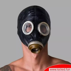 Masque à gaz BDSM
