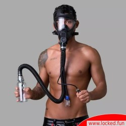 Flacon d’arôme pour masques à gaz