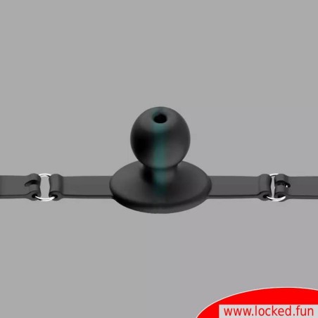 Bâillon en silicone verrouillable GagForce