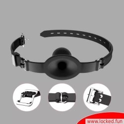 Bâillon en silicone verrouillable GagForce